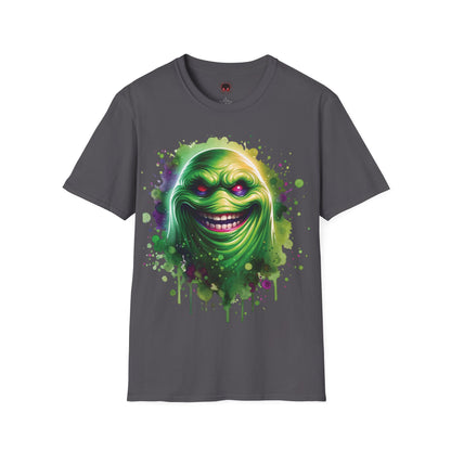 Slimey Ghost Spector Horror Fun Unisex Soft style T Shirt Men Women