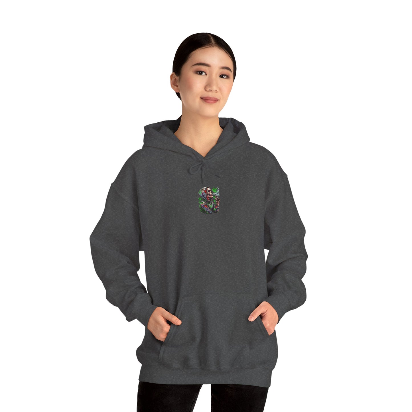 Deep Thoughts Skeleton Stoner Hoodie