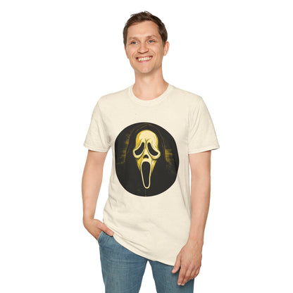 Scream Mask Graphic T-Shirt Ghostface Horror Tee