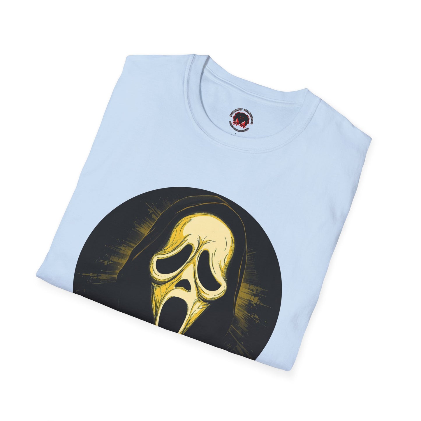 Scream Mask Graphic T-Shirt Ghostface Horror Tee