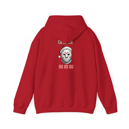 Santa Jason Voorhees Holiday Hoodie Horror Fun