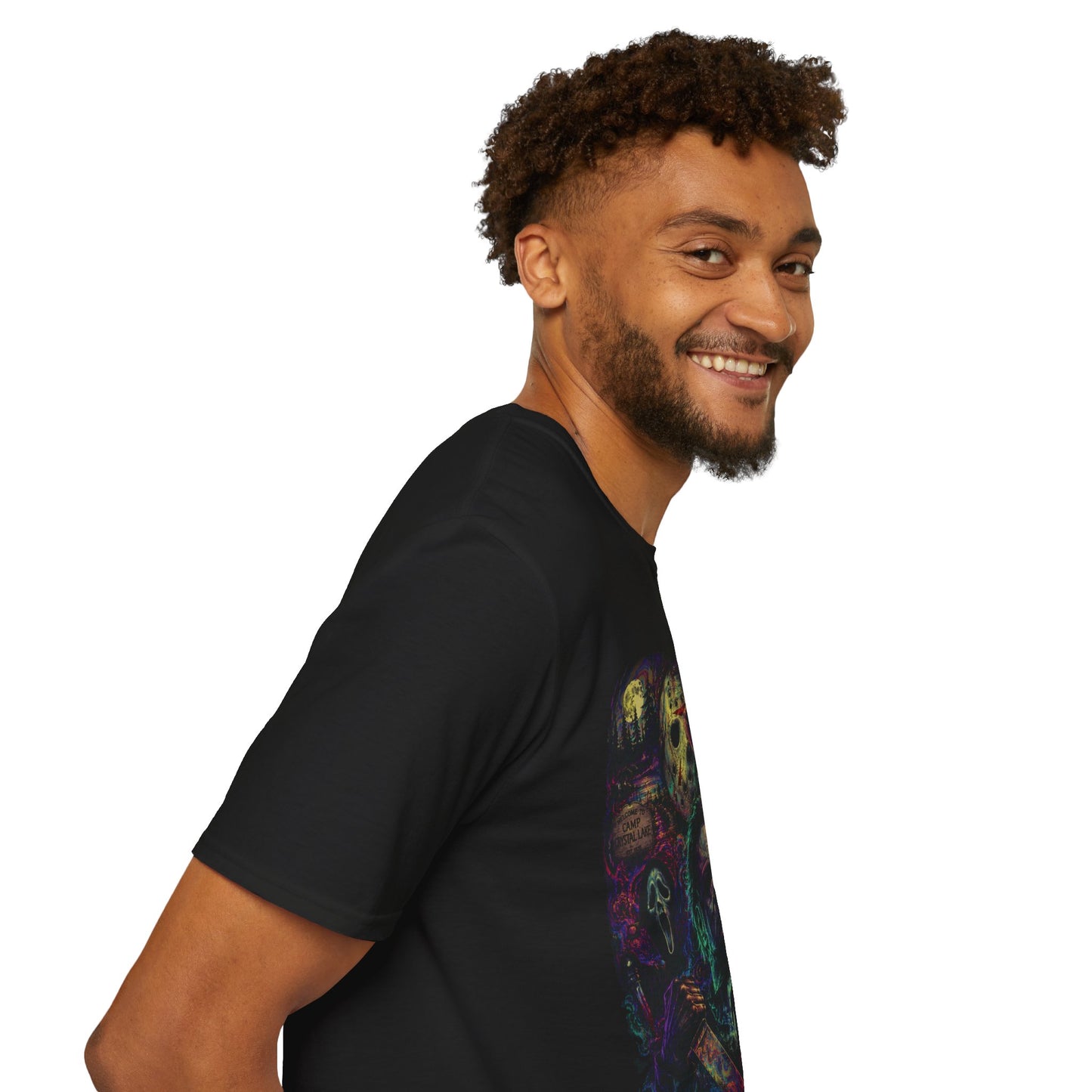 Horror Icons Collage T-Shirt —  Graphic Tee