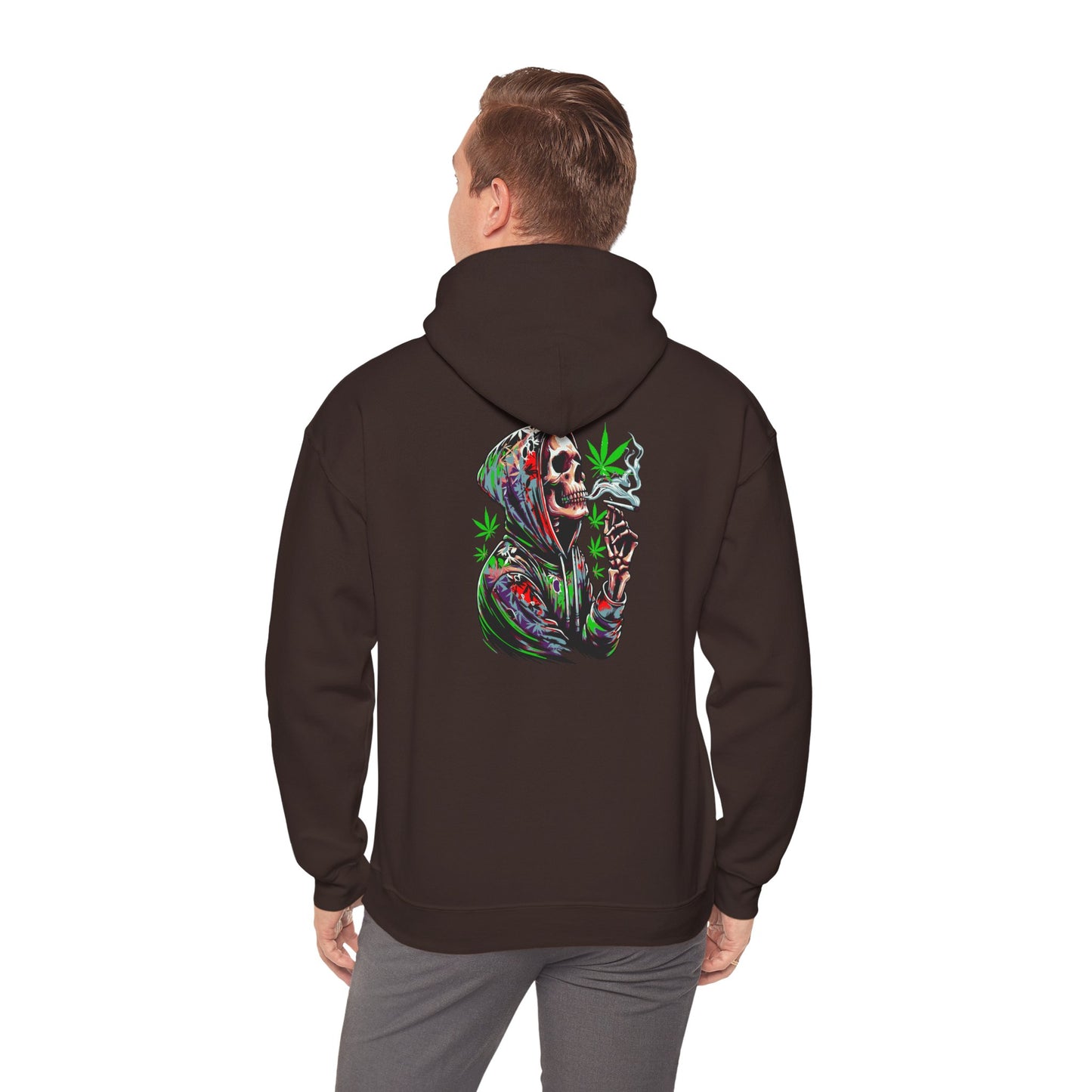 Deep Thoughts Skeleton Stoner Hoodie