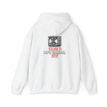 Welcome To 80's Horror B*tch! Cozy Unisex Hoodie