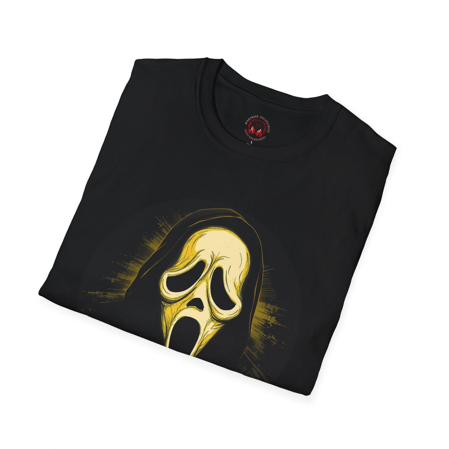 Scream Mask Graphic T-Shirt Ghostface Horror Tee