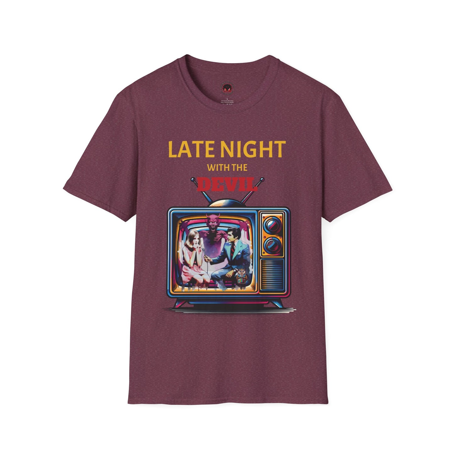 Late Night Horror Tv Show Unisex Soft style T Shirt