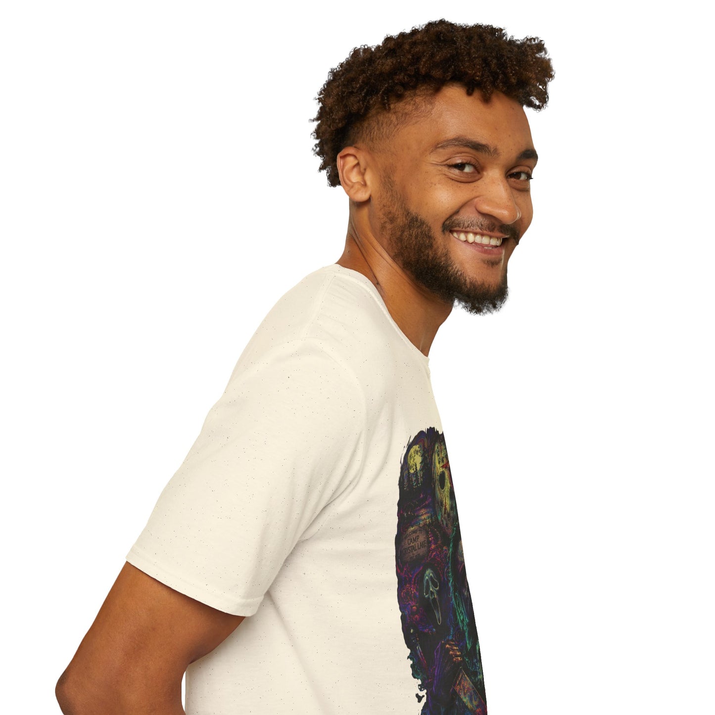 Horror Icons Collage T-Shirt —  Graphic Tee