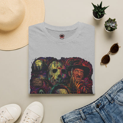 Horror Icons Collage T-Shirt —  Graphic Tee