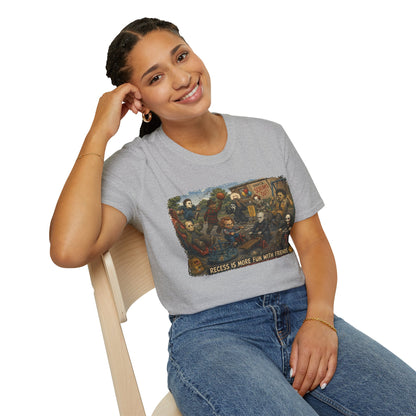 Horror Icons Recess T-Shirt — 'Screams Out' Horror Tee