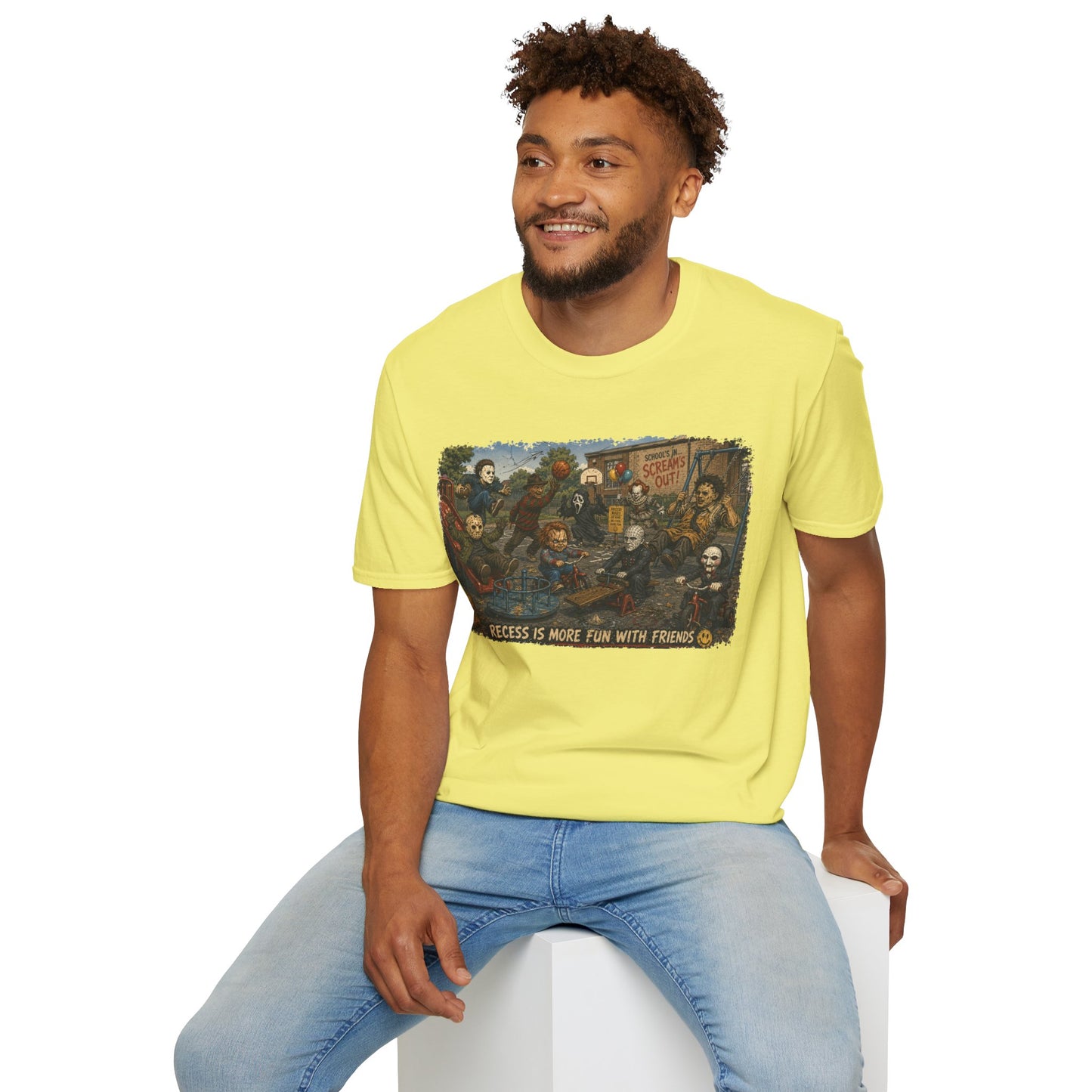 Horror Icons Recess T-Shirt — 'Screams Out' Horror Tee