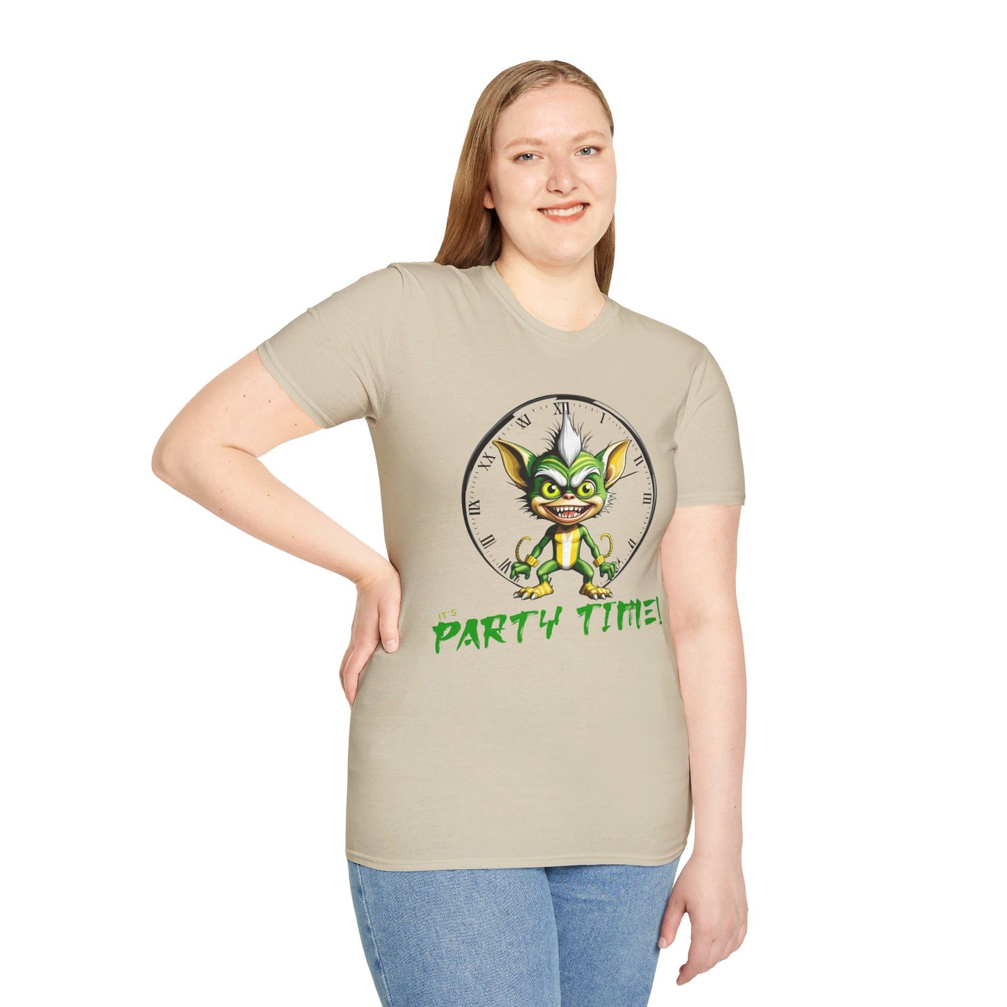 It's Party Time Gremlin Halloween Unisex Soft Style T Shirt