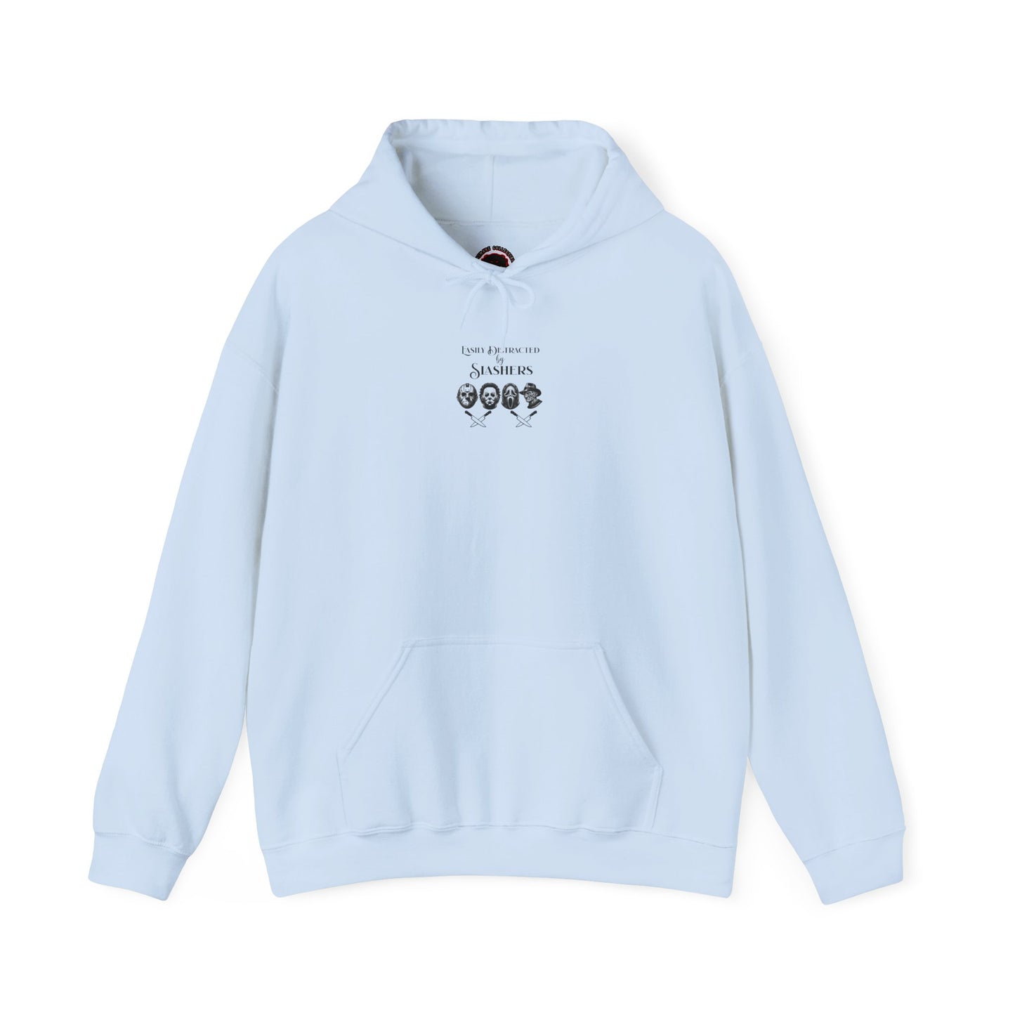 Horror Slasher Hoodie — Classic Masked Killers Graphic Sweatshirt