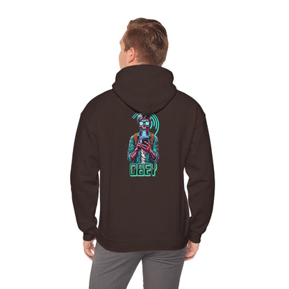 Sci Fi Brain Washing They Live Inspired Design Heavy Blend Hoodie