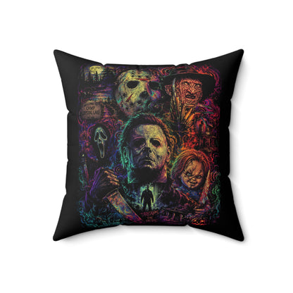 Horror Icons Decorative Pillow - Throw Pillow