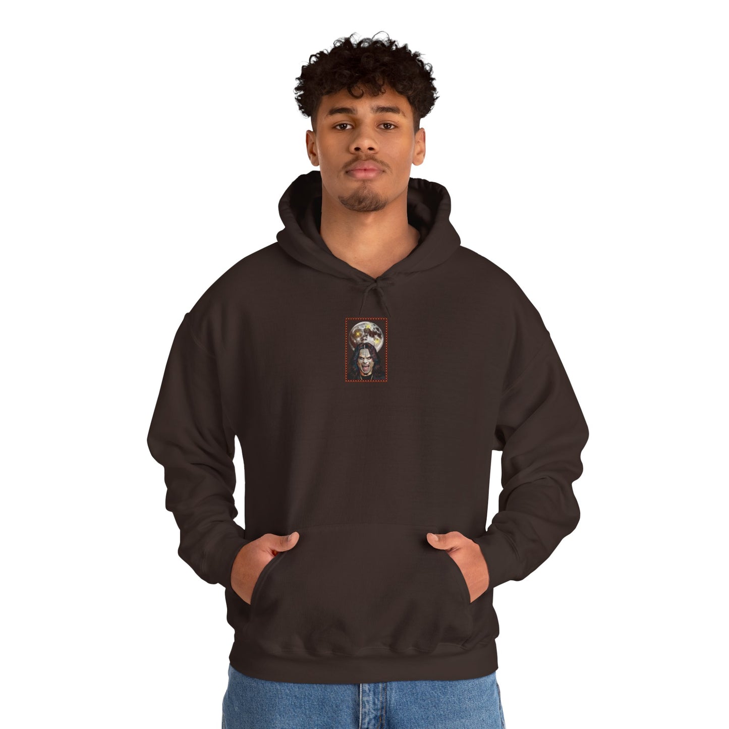 Ozzy Bark At The Moon Hoodie - Heavy Blend™ Hoodie