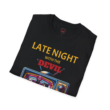 Late Night Horror Tv Show Unisex Soft style T Shirt