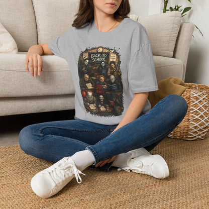 "Back to School" Horror Movie Character Class Portrait - T Shirt