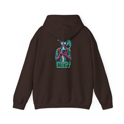 Sci Fi Brain Washing They Live Inspired Design Heavy Blend Hoodie