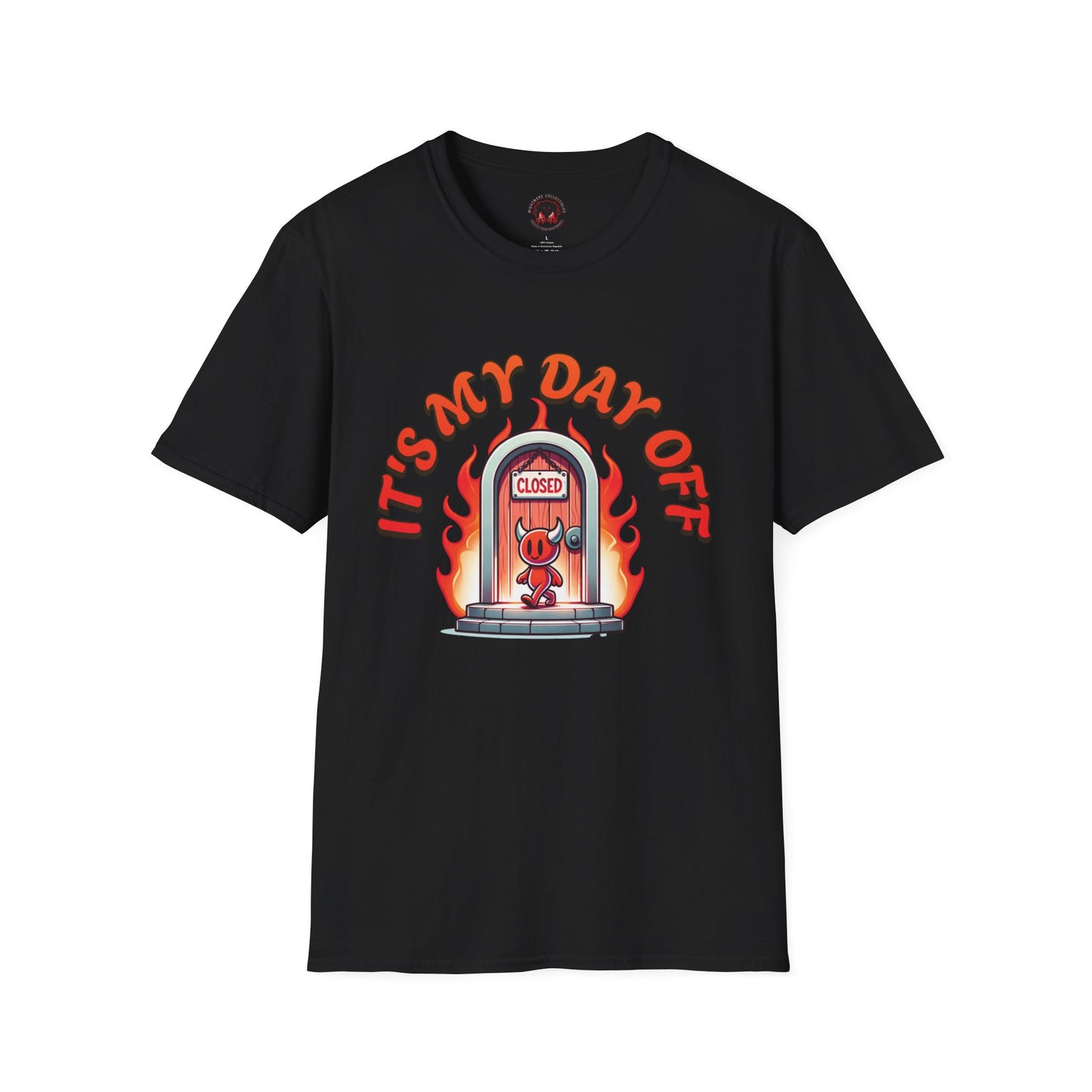 Little Devil It's My Day Off Unisex Soft Style T-Shirt