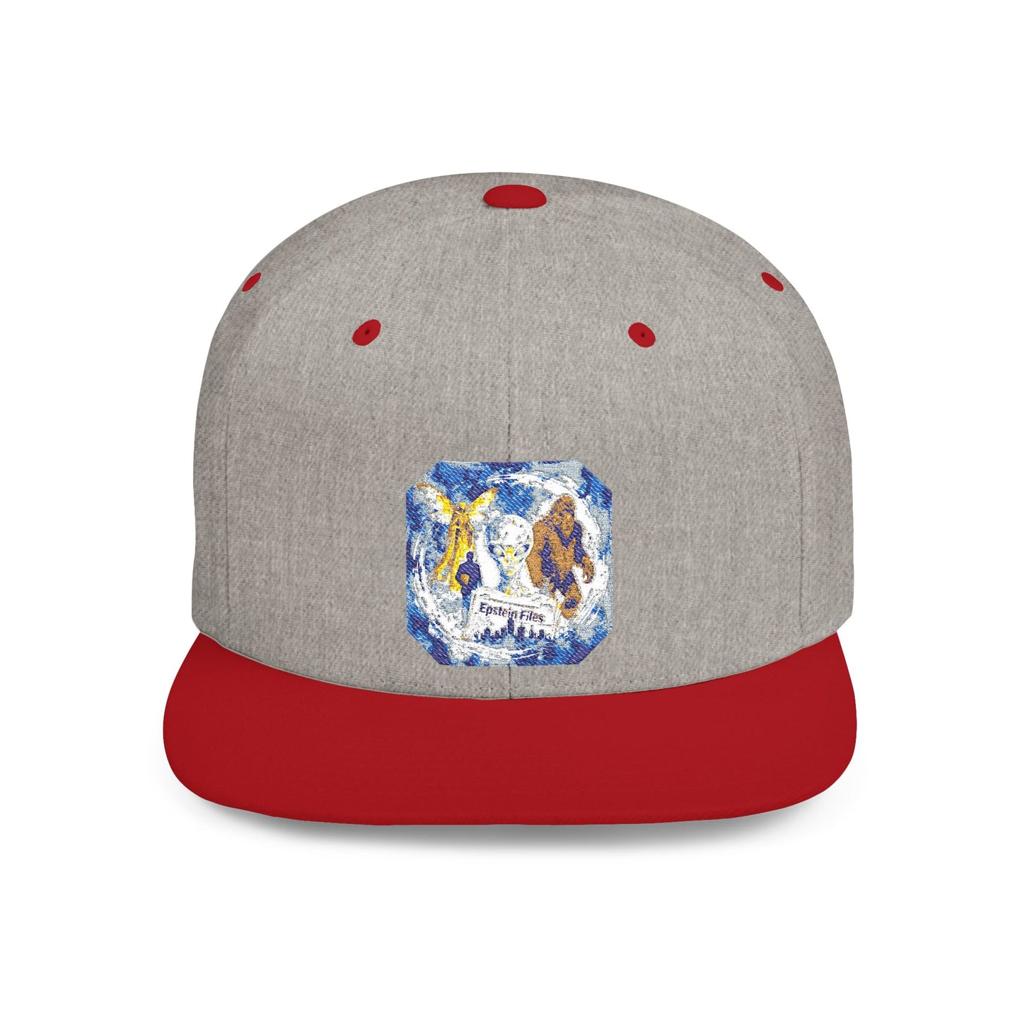 Snapback Hat — Believer Cryptid, Alien, Bigfoot, Epstein Cap