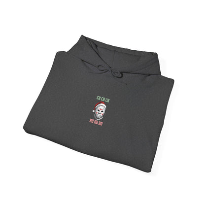Santa Jason Voorhees Holiday Hoodie Horror Fun