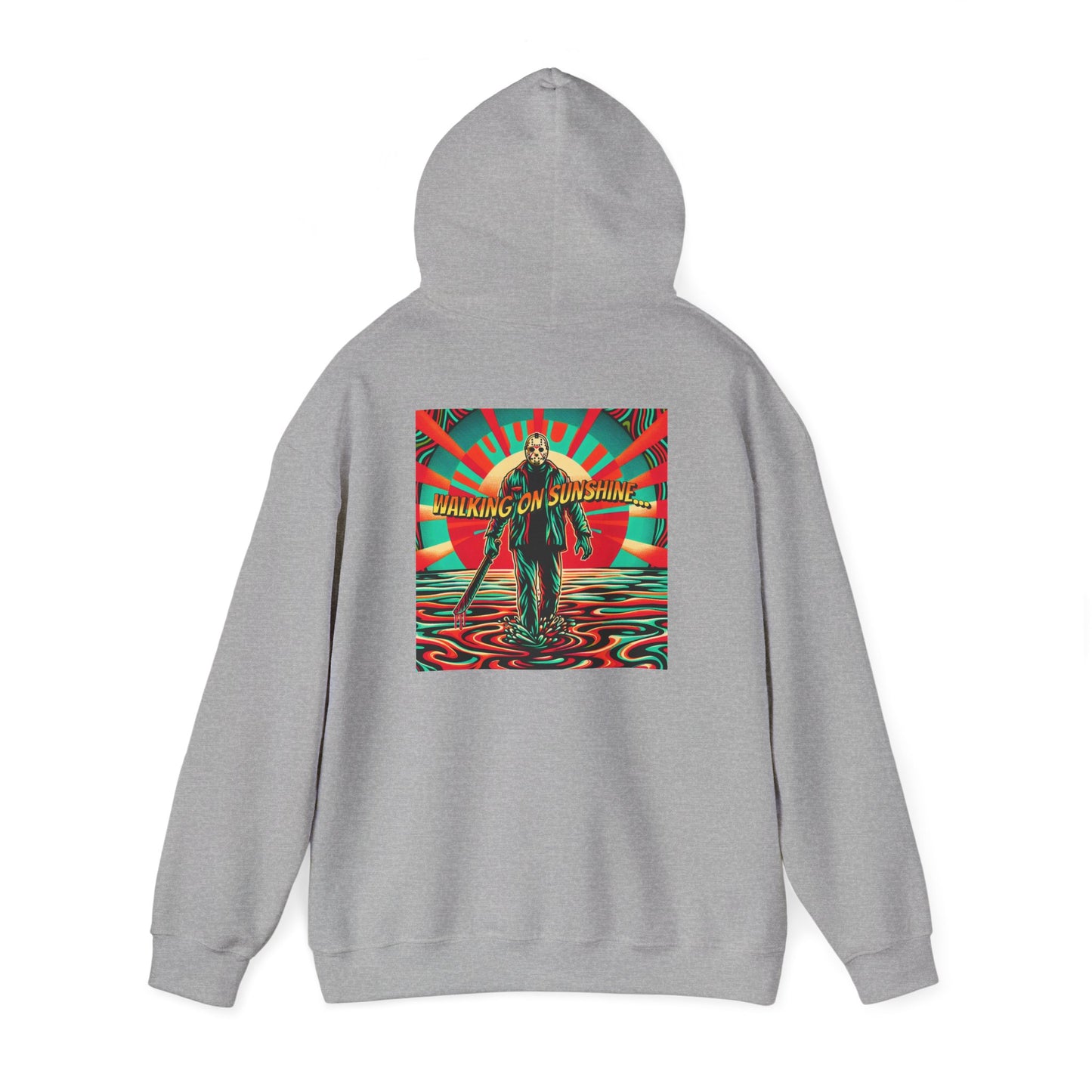 Jason Hoodie - Walking on Sunshine Retro Surfer Graphic Pullover