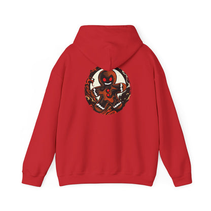 Hoodie - Evil Gingerbread Holiday Cookie Design