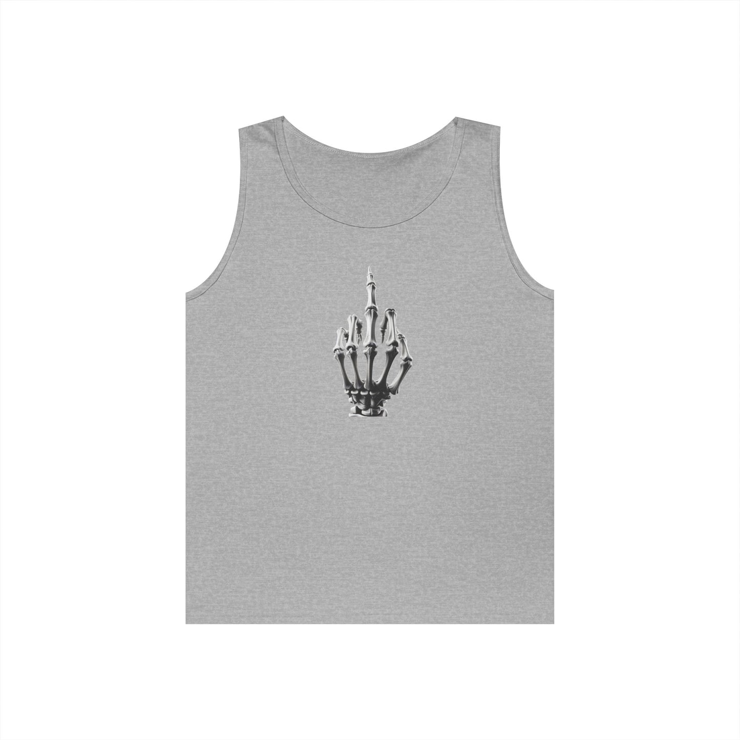 Skeleton Hand Middle Finger Tank Top – Edgy Skull Finger