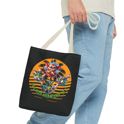 Summerween It's Not Midnight Yet Shoulder Tote Bag (AOP) 3 Sizes