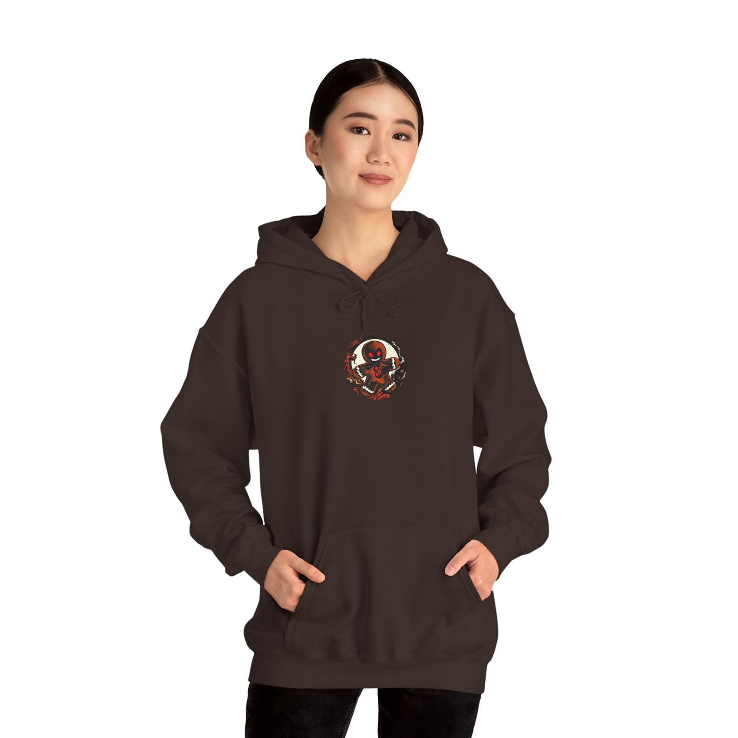 Hoodie - Evil Gingerbread Holiday Cookie Design