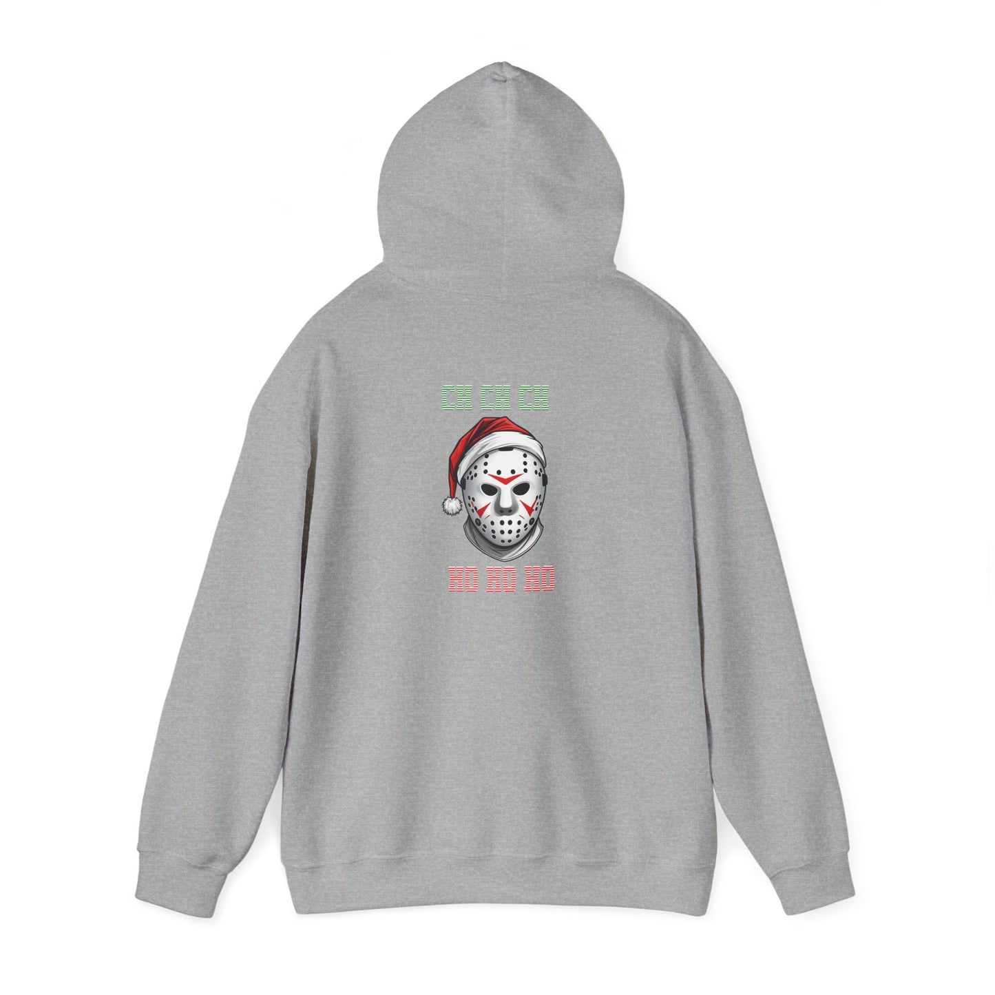 Santa Jason Voorhees Holiday Hoodie Horror Fun