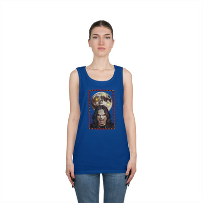 Ozzy Bark at the Moon Unisex Tank Top