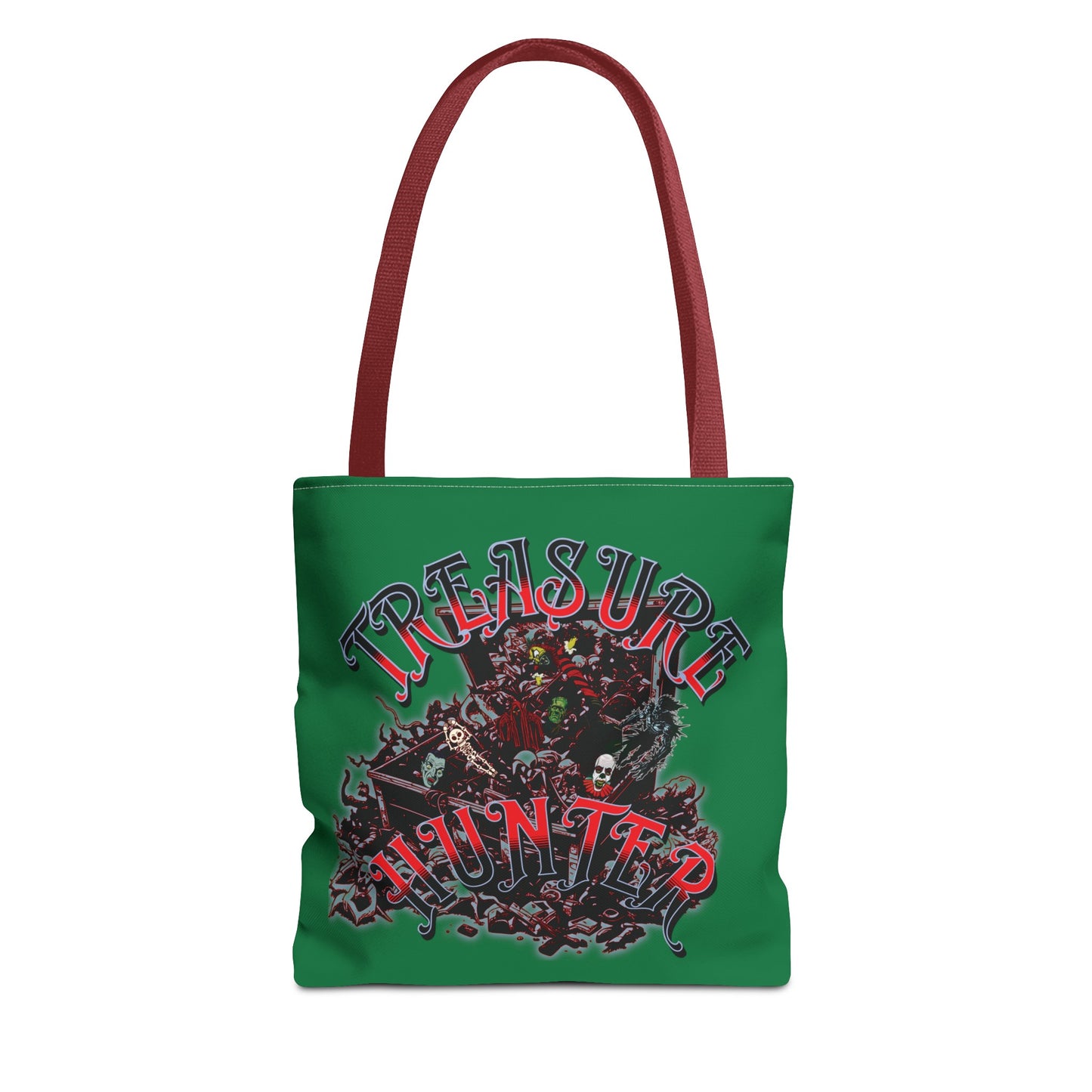 Treasure Hunter Monster Collector Horror Tote Bag (AOP) Collector Fun Convention