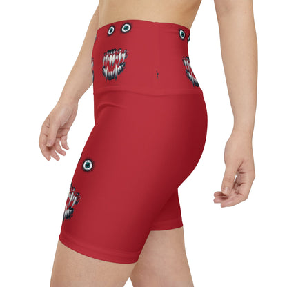 Eerie Eyes Monster Women's Workout Shorts (AOP)