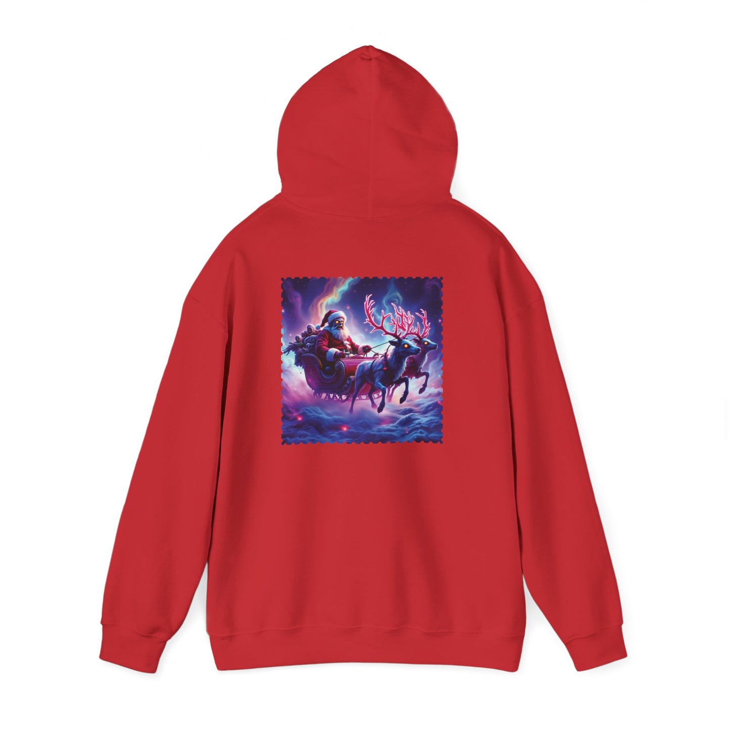 Zombie Claus and The Undead Reindeer Hoodie