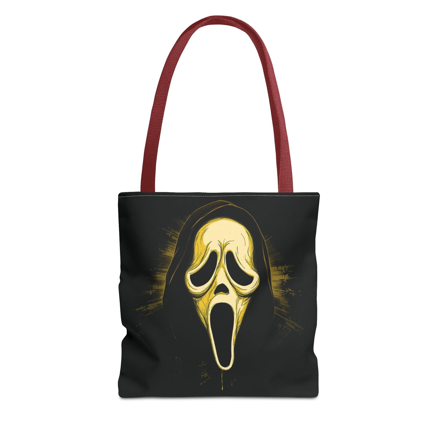 Spooky Scream Tote Bag — Ghost Face Design