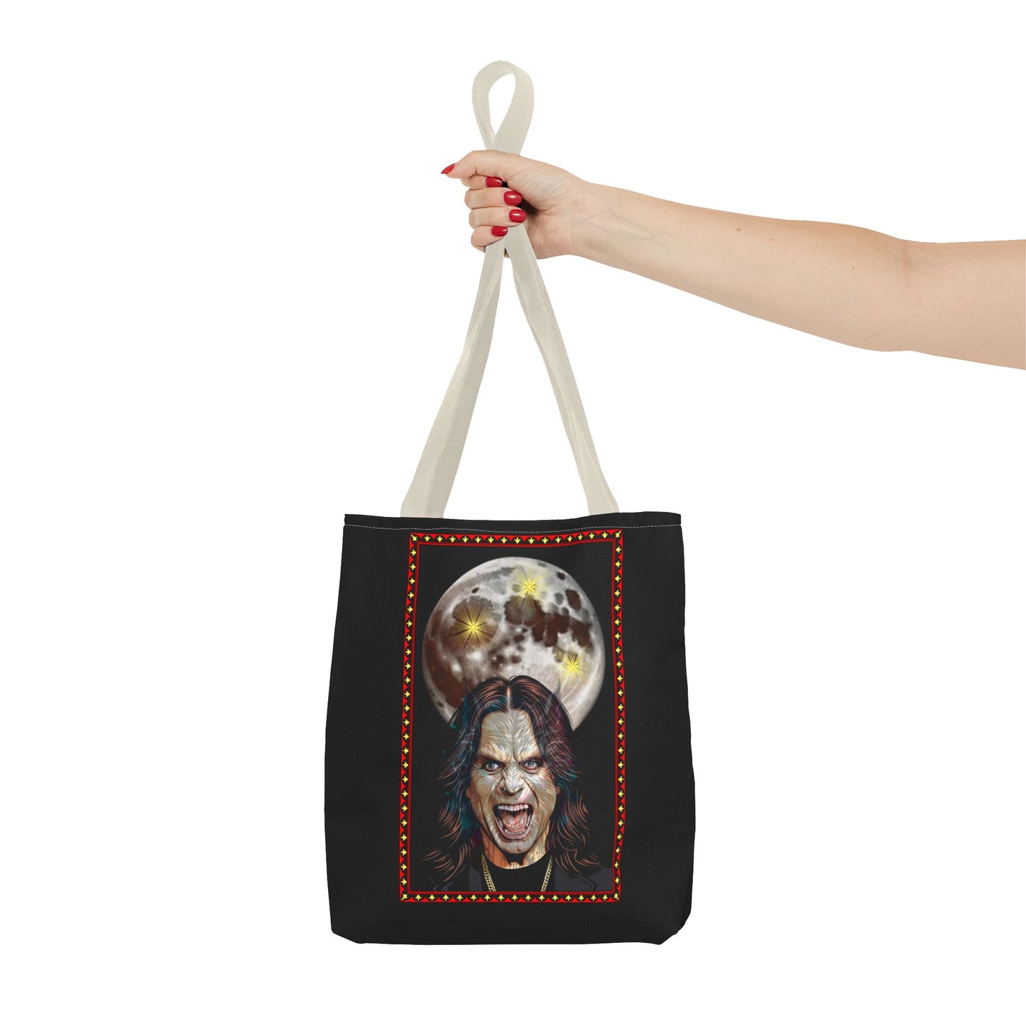 Ozzy Bark At The Moon Tote Bag