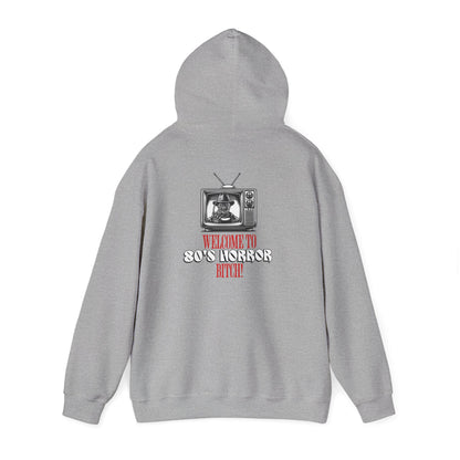 Welcome To 80's Horror B*tch! Cozy Unisex Hoodie