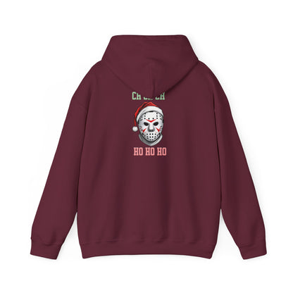 Santa Jason Voorhees Holiday Hoodie Horror Fun