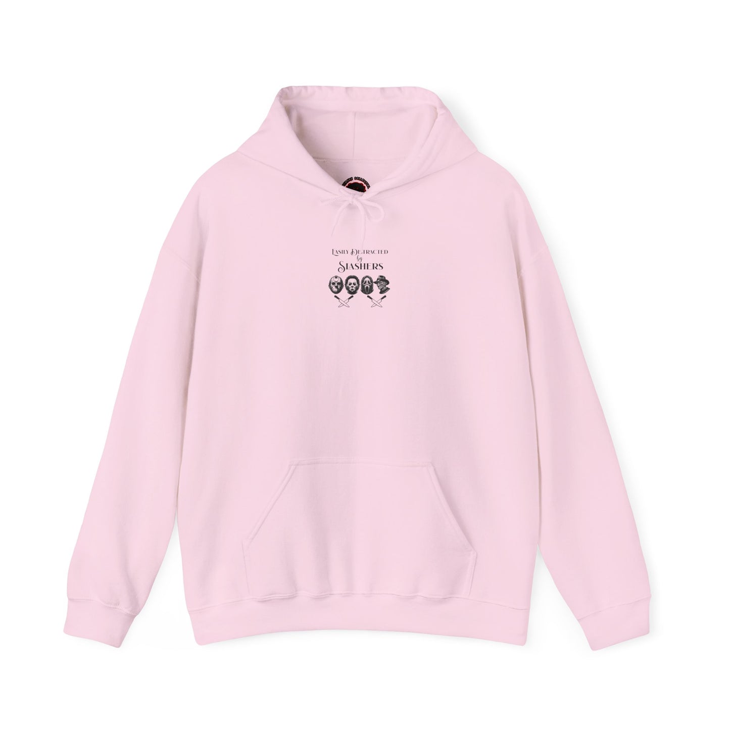 Horror Slasher Hoodie — Classic Masked Killers Graphic Sweatshirt