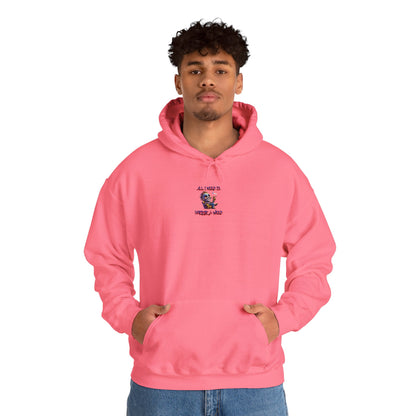 All I need is Horror & W**d Unisex Heavy Blend™ Hooded Sweatshirt