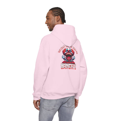 You Won't Like Me When I am Hangry Hoodie - Evil Clown Design