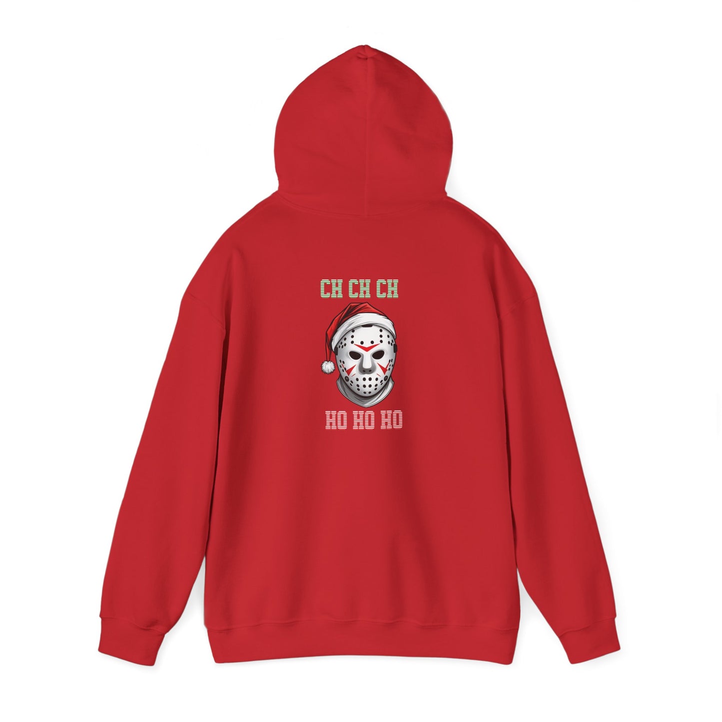 Santa Jason Voorhees Holiday Hoodie Horror Fun