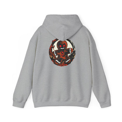 Hoodie - Evil Gingerbread Holiday Cookie Design