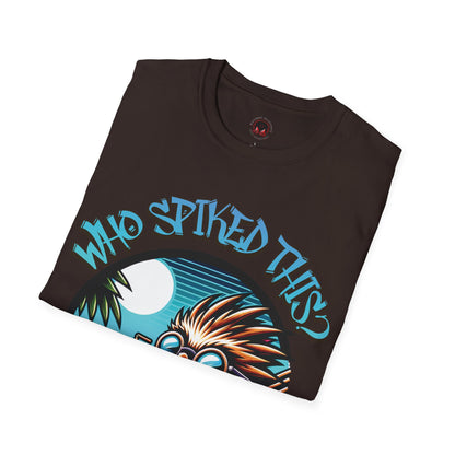 Summerween Who Spiked This? Unisex Soft Style T-Shirt