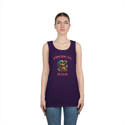 Tank Top - American Made Skull Money Design