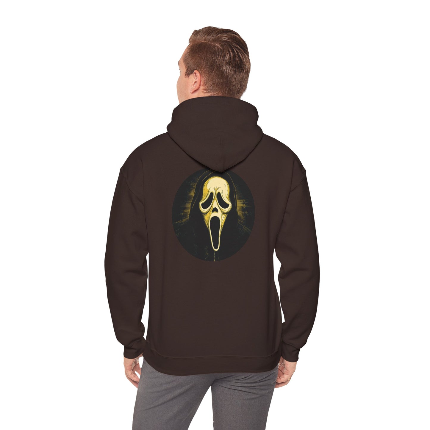 Scream Mask Hoodie – Horror Movie Ghostface Graphic Pullover