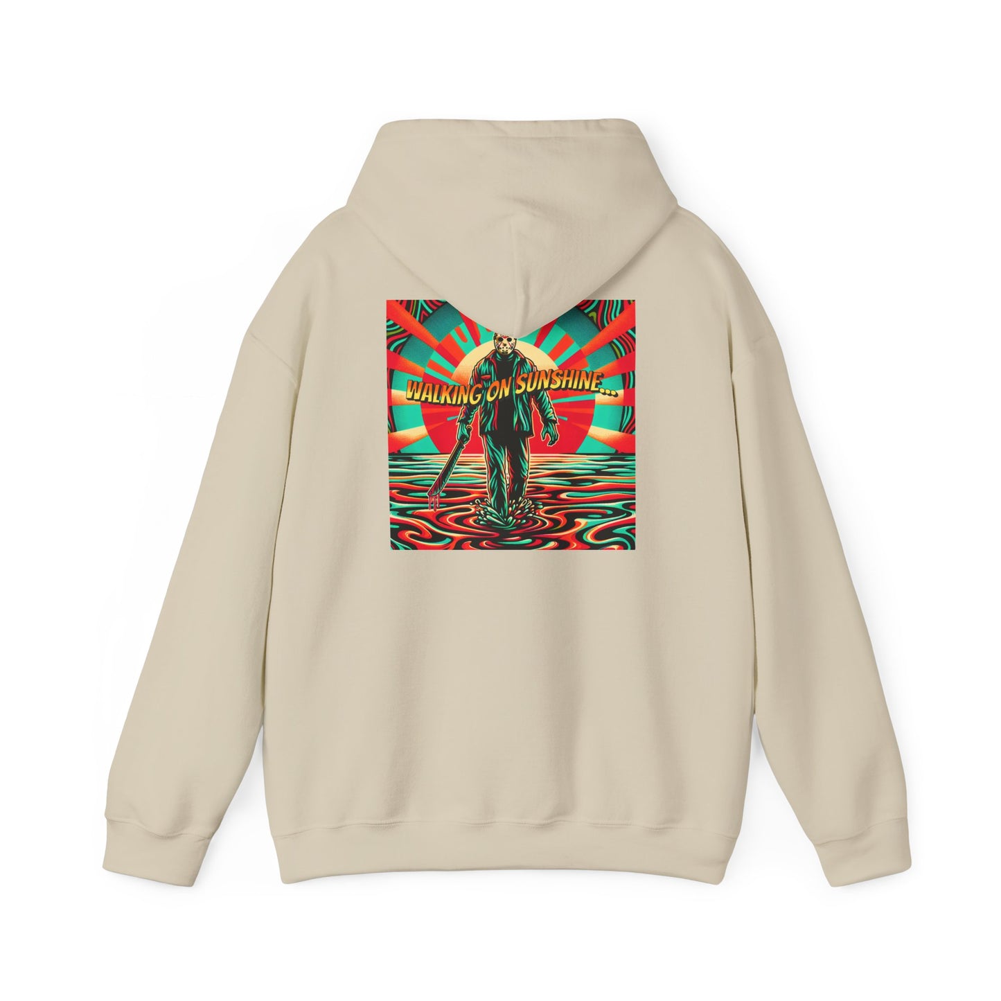 Jason Hoodie - Walking on Sunshine Retro Surfer Graphic Pullover