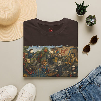 Horror Icons Recess T-Shirt — 'Screams Out' Horror Tee