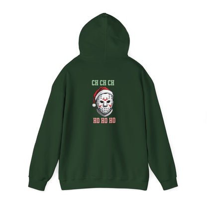 Santa Jason Voorhees Holiday Hoodie Horror Fun